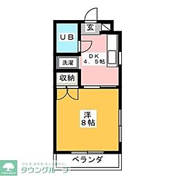 間取図画像 1DK