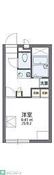レオパレス成美 1Kの間取図画像