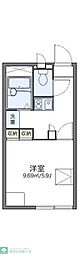 レオパレスエスポワール江東 1Kの間取図画像