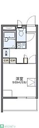 レオパレスグランヴィラージュ 1Kの間取図画像