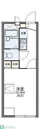 レオパレスボヌール 1Kの間取図画像