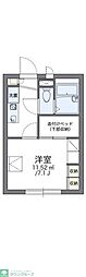 レオパレスパークサイド 1Kの間取図画像