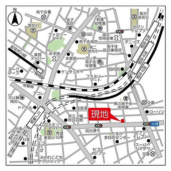 グランカーサ三ノ輪IV 703｜東京都荒川区南千住２丁目(賃貸マンション1LDK・7階・51.23㎡)の写真 その13