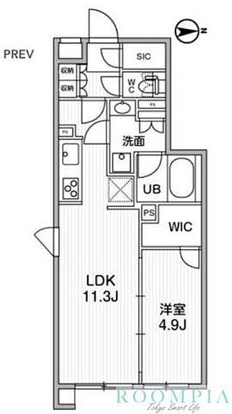 ＡＬＴＥＲＮＡ祐天寺 308｜東京都目黒区五本木２丁目(賃貸マンション1LDK・3階・41.51㎡)の写真 その2