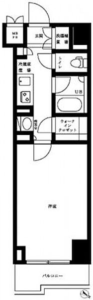 ルーブル三軒茶屋参番館 302｜東京都世田谷区下馬２丁目(賃貸マンション1K・3階・25.65㎡)の写真 その2