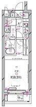 ディアレイシャス世田谷上町 103 ｜ 東京都世田谷区桜２丁目10-47（賃貸マンション1K・1階・25.65㎡） その2