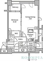 レジディア代官山 0304 ｜ 東京都渋谷区代官山町1-4（賃貸マンション1LDK・3階・54.53㎡） その2