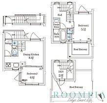 AGRATIO　TERRACE　恵比寿 208 ｜ 東京都目黒区三田２丁目7-22（賃貸マンション2DK・2階・52.10㎡） その2