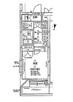 パレステュディオ広尾 804 ｜ 東京都渋谷区広尾１丁目7-19（賃貸マンション1K・8階・21.17㎡） その2