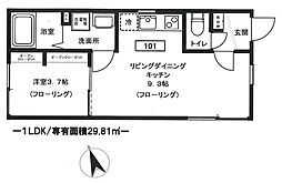 仮称)平塚3丁目アパート 1階