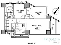 レジディアタワー中目黒 11階