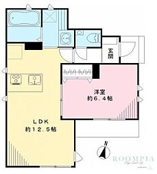 ソレアード大岡山 1階