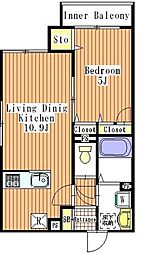 カーサ大井倉田 1階