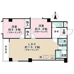 三井フラット 1階/106