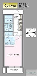 アルティザ池尻 1LDKの間取図画像