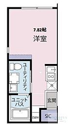 BELFIORESancha ワンルームの間取図画像