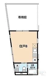 REGALO上馬 ワンルームの間取図画像