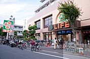ライフ武蔵小山店 徒歩16分。 1280m
