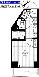 ステージファースト三軒茶屋2 1Kの間取図画像