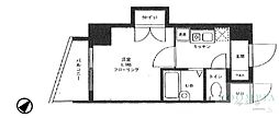 ステージファースト三宿 1Kの間取図画像