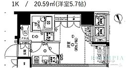 グランフォース五反田 2階