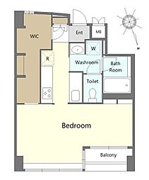 間取図画像 ワンルーム