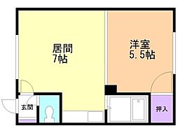 間取図画像 1DK