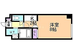 ＴＡＫＥ・Ｎ20 1階1Kの間取り