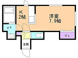 マンダリン北7条 2階