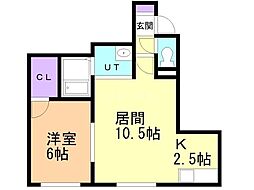 レストヒルズN32 3階/303