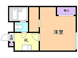 レオパレスエスポワール 2階/206