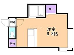 間取図画像 ワンルーム