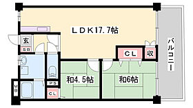 ブエナビスタ姫路  ｜ 兵庫県姫路市田寺5丁目（賃貸マンション2LDK・3階・60.12㎡） その2