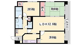 プレステージ飾磨駅前III  ｜ 兵庫県姫路市飾磨区東堀（賃貸マンション3LDK・12階・65.97㎡） その2