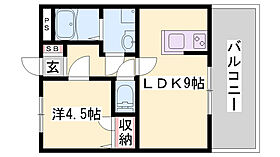 グランド双葉21  ｜ 兵庫県相生市双葉1丁目（賃貸アパート1LDK・2階・34.51㎡） その2