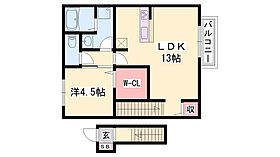 エスポワール北原  ｜ 兵庫県姫路市北原（賃貸アパート1LDK・2階・51.56㎡） その2