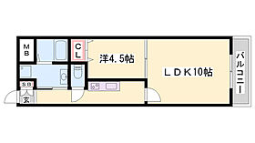 キャスティーヨ山野井  ｜ 兵庫県姫路市山野井町（賃貸マンション1LDK・2階・39.60㎡） その2