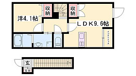 Koro Shine網干  ｜ 兵庫県揖保郡太子町糸井（賃貸アパート1LDK・2階・42.82㎡） その2