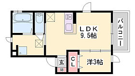 白城苑  ｜ 兵庫県姫路市白国2丁目（賃貸アパート1LDK・1階・32.55㎡） その2