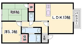 ビューレジデンス永良  ｜ 兵庫県姫路市北条永良町（賃貸アパート2LDK・2階・56.23㎡） その2