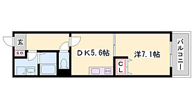 クレイオ  ｜ 兵庫県姫路市香寺町溝口（賃貸アパート1DK・2階・33.49㎡） その2