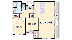 プロムナード飾磨I  ｜ 兵庫県姫路市飾磨区下野田1丁目（賃貸マンション3LDK・2階・66.73㎡） その2