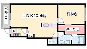 舞姫  ｜ 兵庫県宍粟市山崎町下広瀬（賃貸アパート1LDK・1階・47.08㎡） その2