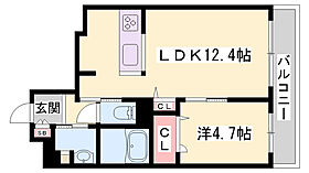 メゾンくにみち  ｜ 兵庫県姫路市東延末4丁目（賃貸マンション1LDK・3階・41.63㎡） その2