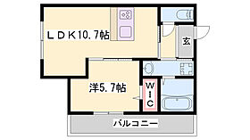 D-PLACE神田町  ｜ 兵庫県姫路市神田町4丁目（賃貸アパート1LDK・1階・40.31㎡） その2