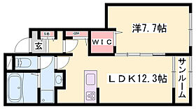 サンセールVIIIA  ｜ 兵庫県赤穂市西播磨都市計画事業野中（賃貸アパート1LDK・1階・50.14㎡） その2