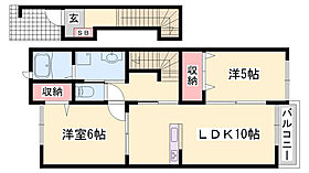 ウェントゥスI  ｜ 兵庫県加西市北条町北条（賃貸アパート2LDK・2階・54.67㎡） その2