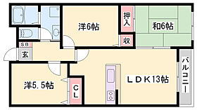 シャトレ21  ｜ 兵庫県姫路市飾磨区下野田1丁目（賃貸マンション3LDK・2階・70.80㎡） その2