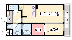 セジュール町坪  ｜ 兵庫県姫路市町坪（賃貸アパート1LDK・3階・37.78㎡） その2