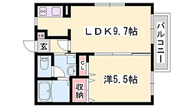 シャーメゾン延末  ｜ 兵庫県姫路市東延末4丁目（賃貸アパート1LDK・2階・36.36㎡） その2